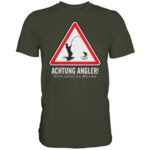 Angler T-Shirt - Achtung Angler!
