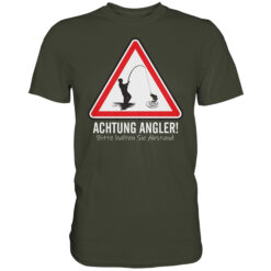 Angler T-Shirt - Achtung Angler!