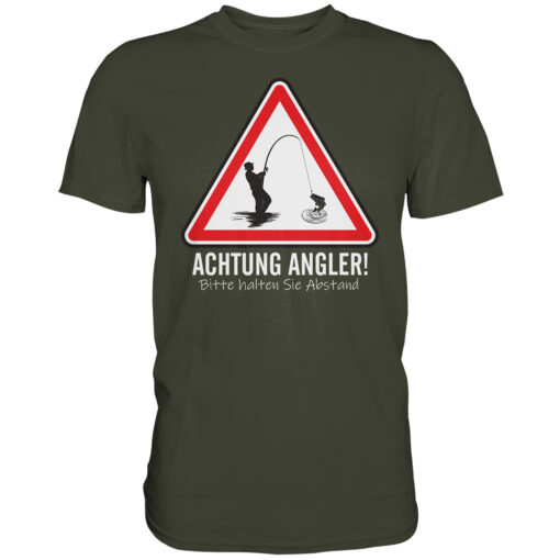 Angler T-Shirt - Achtung Angler!