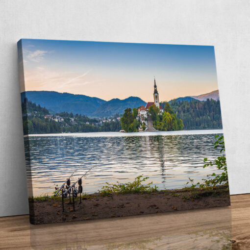 Leinwand - Bled Fishing – Bild 4