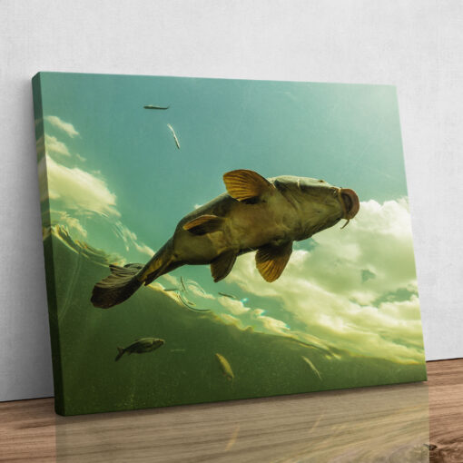 Leinwand - Carp downside – Bild 4