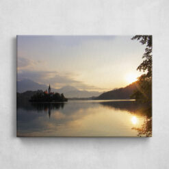 Leinwand - Lake Bled Dream