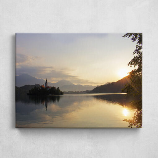Leinwand - Lake Bled Dream