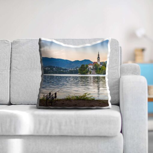 Angel Kissen - Bled Fishing – Bild 2