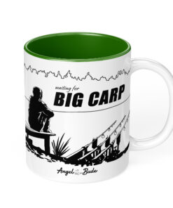 Angler Tasse zweifarbig - Big Carp