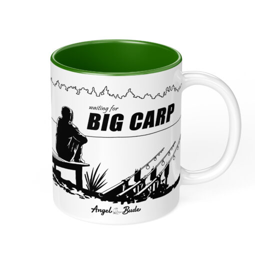 Angler Tasse zweifarbig - Big Carp
