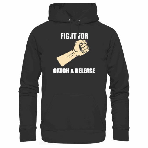 Angel Hoodie Organic – Catch & Release – Bild 2