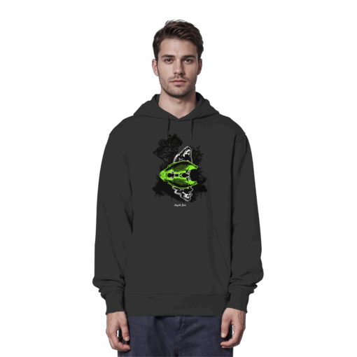 Karpfen Hoodie Organic - Nature Fishing – Bild 3