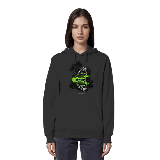 Karpfen Hoodie Organic - Nature Fishing – Bild 4