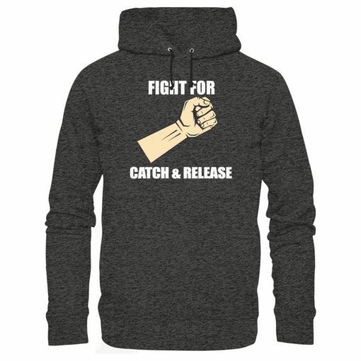 Angel Hoodie Organic – Catch & Release – Bild 6