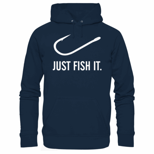 Angel Hoodie Organic – Just fish it. – Bild 10