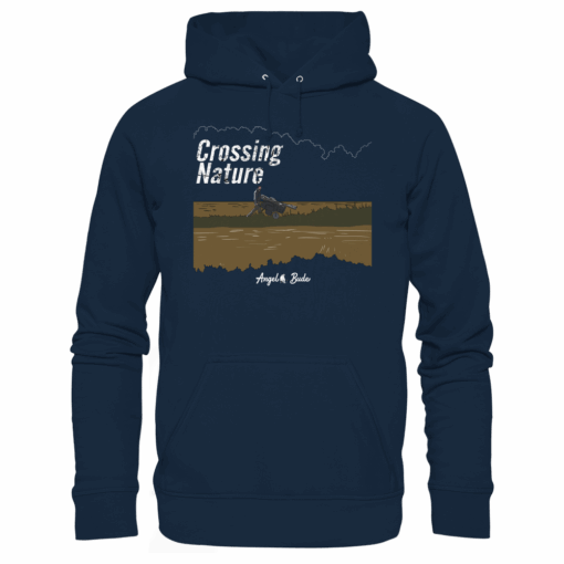 Karpfen Hoodie Organic - Crossing Nature – Bild 10