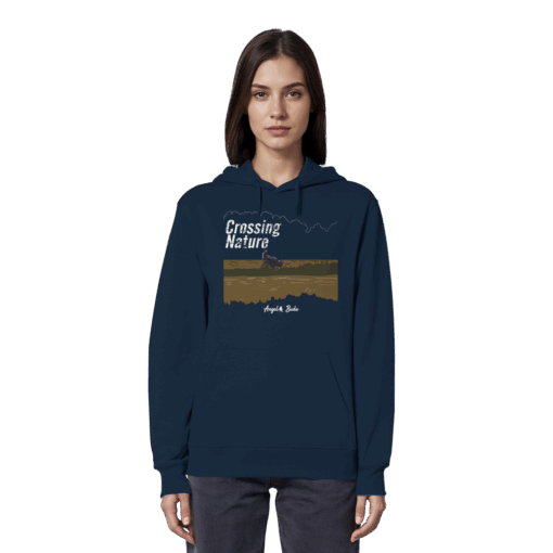 Karpfen Hoodie Organic - Crossing Nature – Bild 12