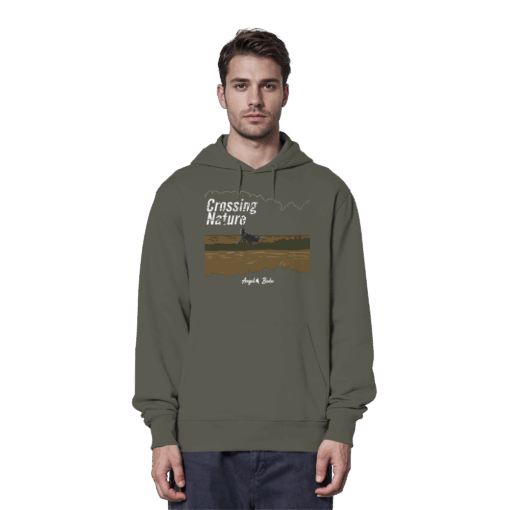 Karpfen Hoodie Organic - Crossing Nature – Bild 15