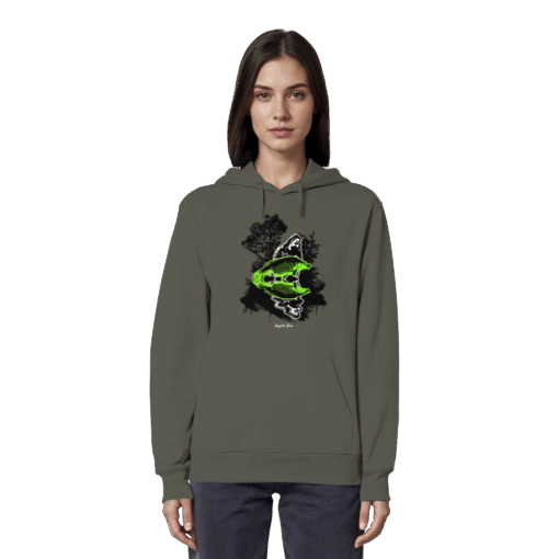 Karpfen Hoodie Organic - Nature Fishing – Bild 16