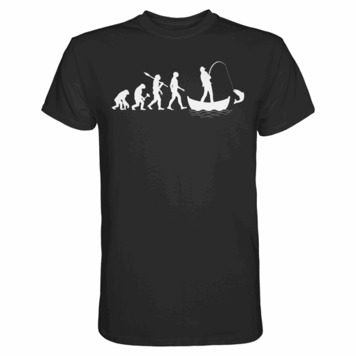 Angler T-Shirt - Evolution – Bild 2