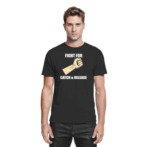 Angler T-Shirt - Fight for C&R – Bild 3