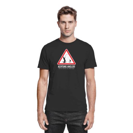 Angler T-Shirt - Achtung Angler! – Bild 3