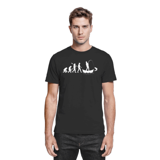 Angler T-Shirt - Evolution – Bild 3
