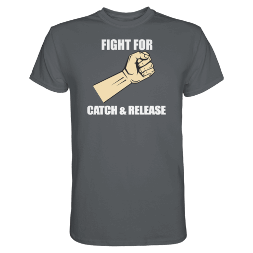 Angler T-Shirt - Fight for C&R – Bild 5