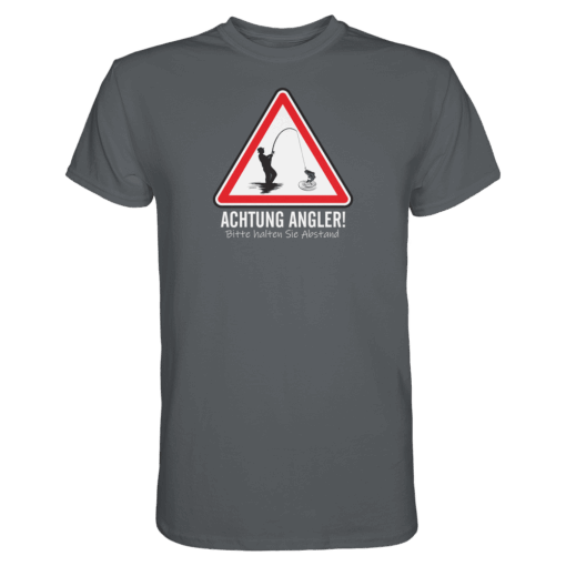 Angler T-Shirt - Achtung Angler! – Bild 5