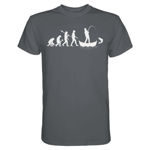 Angler T-Shirt - Evolution – Bild 5