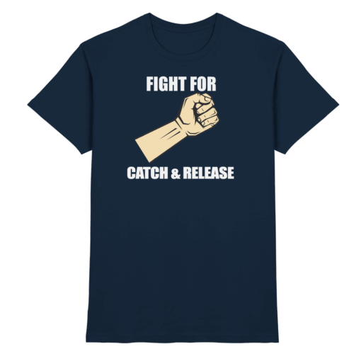 Angler T-Shirt - Fight for C&R – Bild 7