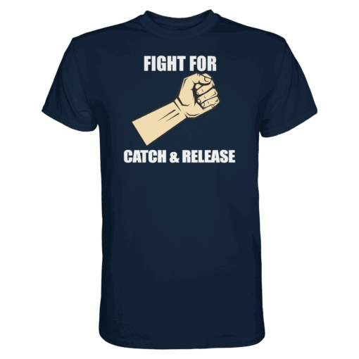 Angler T-Shirt - Fight for C&R – Bild 8