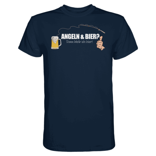 Angler T-Shirt - Angeln & Bier – Bild 8