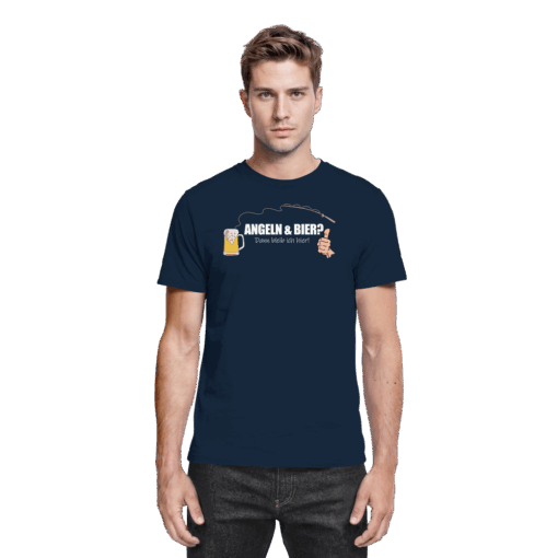 Angler T-Shirt - Angeln & Bier – Bild 9