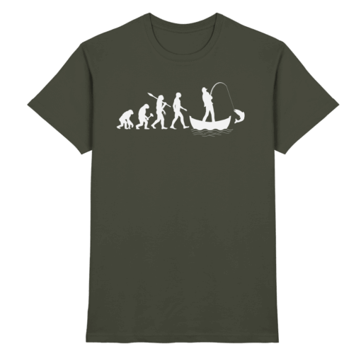 Angler T-Shirt - Evolution – Bild 10