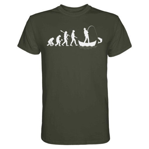 Angler T-Shirt - Evolution – Bild 11